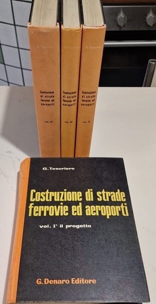 COSTRUZIONE DI STRADE, FERROVIE AEROPORTI1 VOL. IL PROGETTO2 VOL. CARATTERISTICHE …