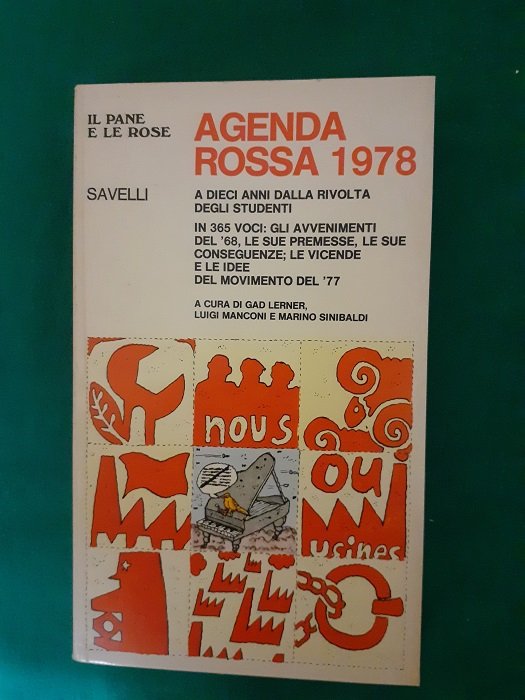 AGENDA ROSSA 1978 A DIECI ANNI DALLA RIVOLTA DEGLI STUDENTI