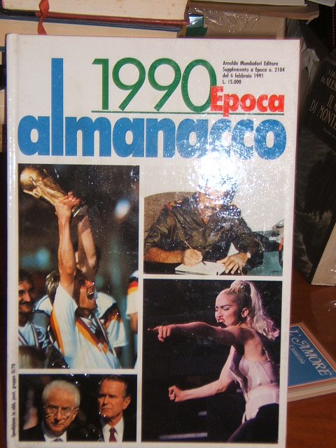 ALMANACCO EPOCA 1990.