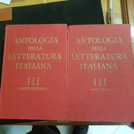 ANTOLOGIA DELLA LETTERATURA ITALIANA DALL'OTTOCENTO ALLA PRIMA META EL NOVECENTO