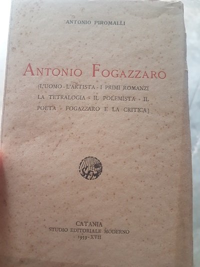 ANTONIO FOGAZZARO