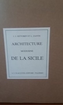 ARCHITECTURE MODERNE DE LA SICILE.