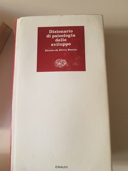 DIZIONARIO DI PSICOLOGIA DELLO SVILUPPO