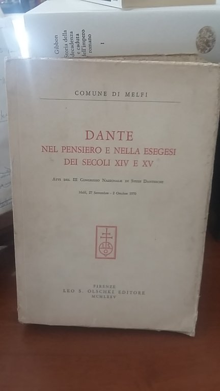 DANTE NEL PENSIERO E NELLA ESEGESI DEI SECOLI XIV E …