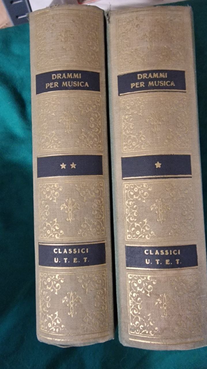 DRAMMI PER MUSICA DAL RINUCCINI ALLO ZENO