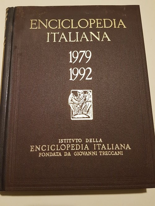 enciclopedia italiana di scienze lettere ed arti 1979 1992 quinta …