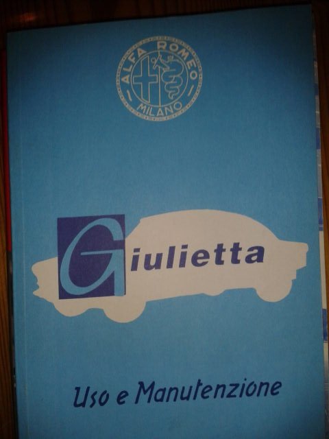 GIULIETTA USO E MANUTENZIONE