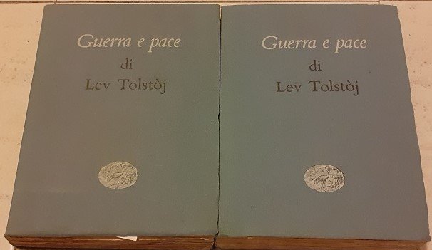 GUERRA E PACE TRADUZIONE DI ENRICHETTA CARAFA D'ANDRIA