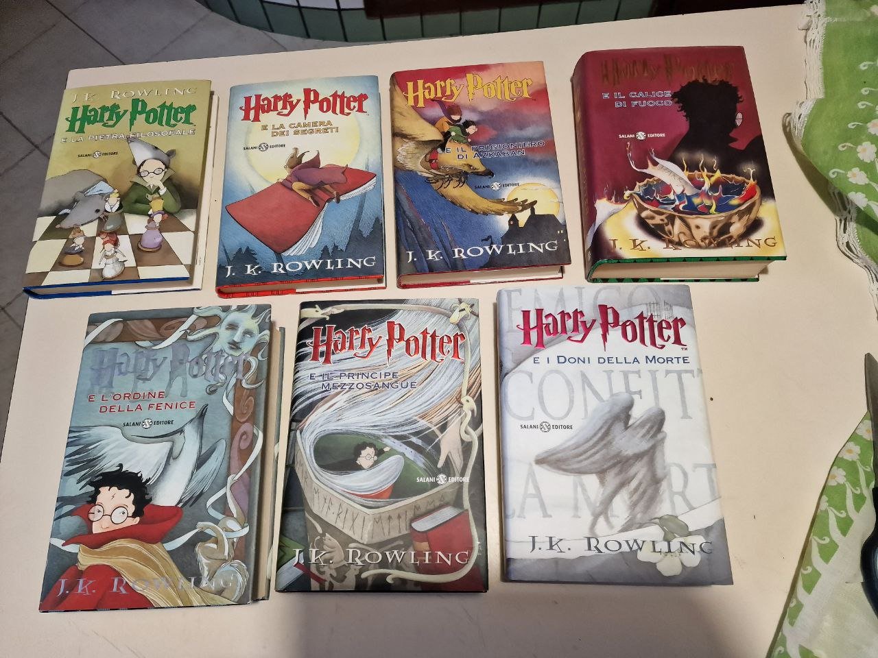 HARRY POTTER SAGA COMPLETA