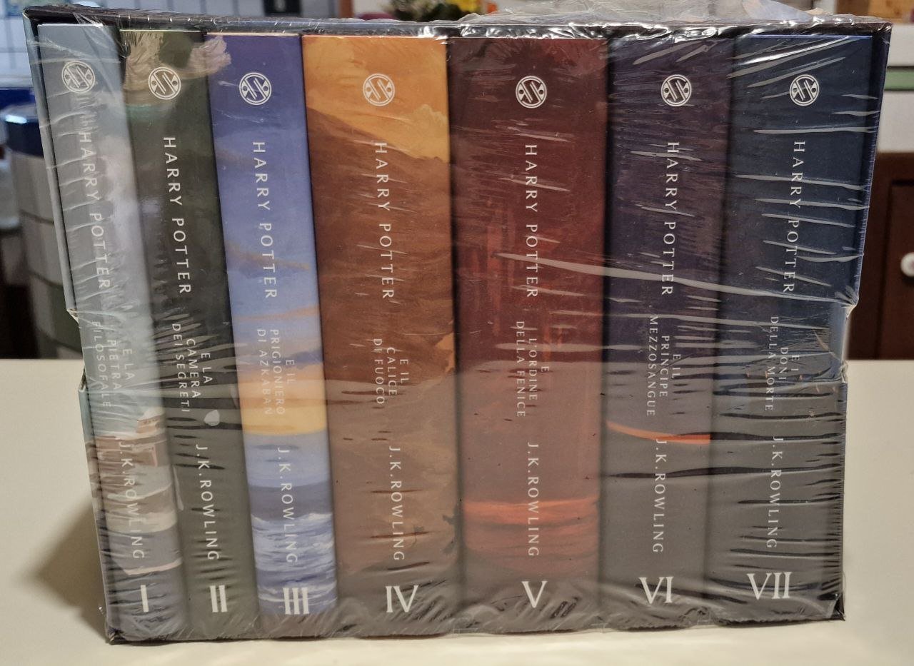 HARRY POTTER SAGA COMPLETA COFANETTO DE LUCCHI