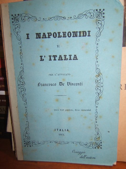 I NAPOLEONIDI E L'ITALIA.