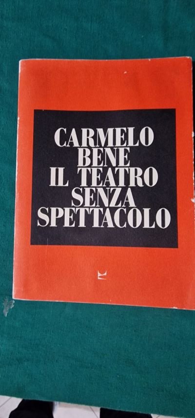 IL TEATRO SENZA SPETTACOLO