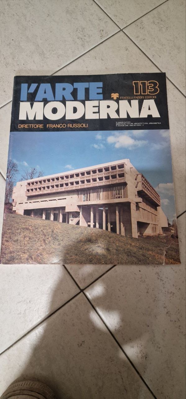 l'arte moderna. architettura urbanistica e design dal 1945 ad oggi