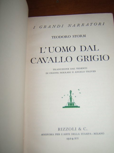 L'UOMO DAL CAVALLO GRIGIO.