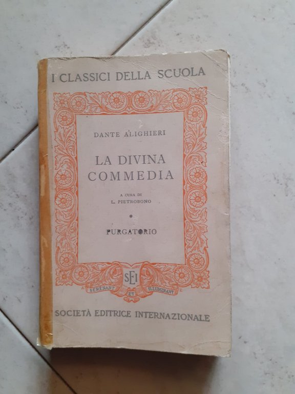 la divina commedia purgatorio