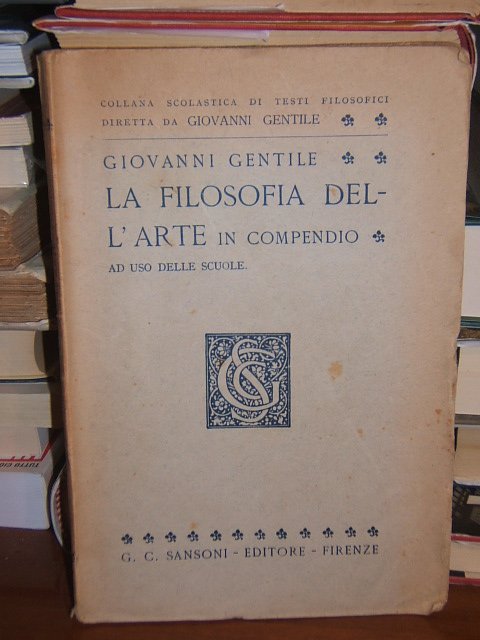 LA FILOSOFIA DELL'ARTE IN COMPENDIO