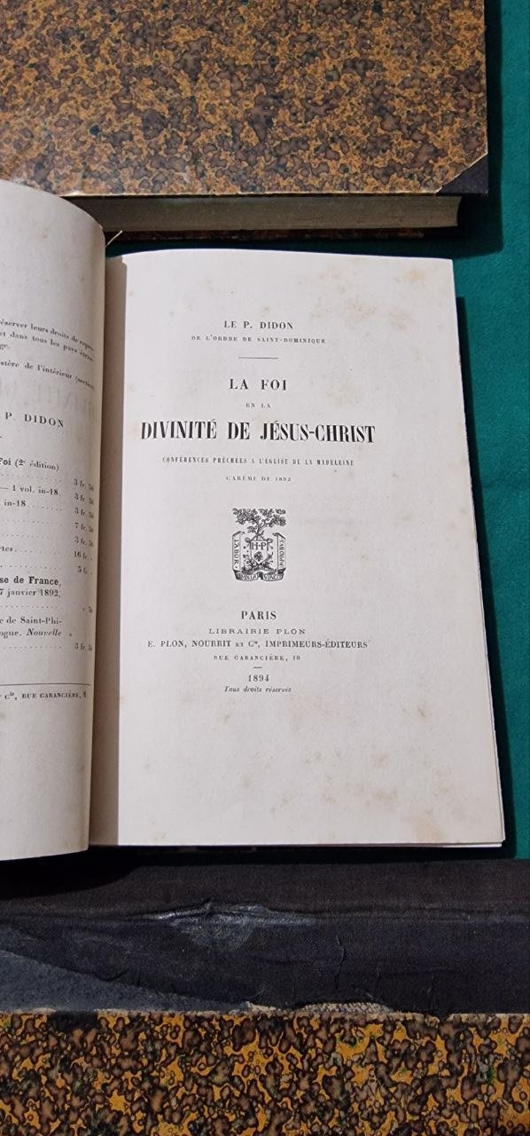 LA FOI EN LA DIVINITE DE JESUS CHRIST