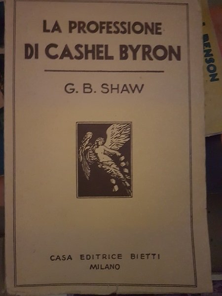 LA PROFESSIONE DI CASHEL BYRON