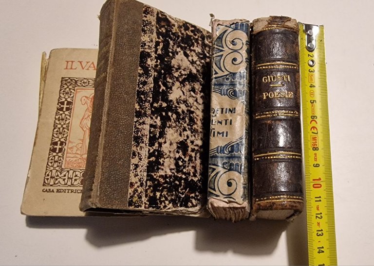 LETTERE SCELTE DAI FAMILIARI - CANTI E POESIE GIACOMO LEOPARDI - LE POESIE DI GIUSEPPE GIUSTI