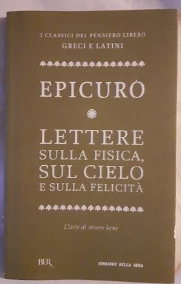 LETTERE SULLA FISICA. SUL CIELO E SULLA FELICITA'