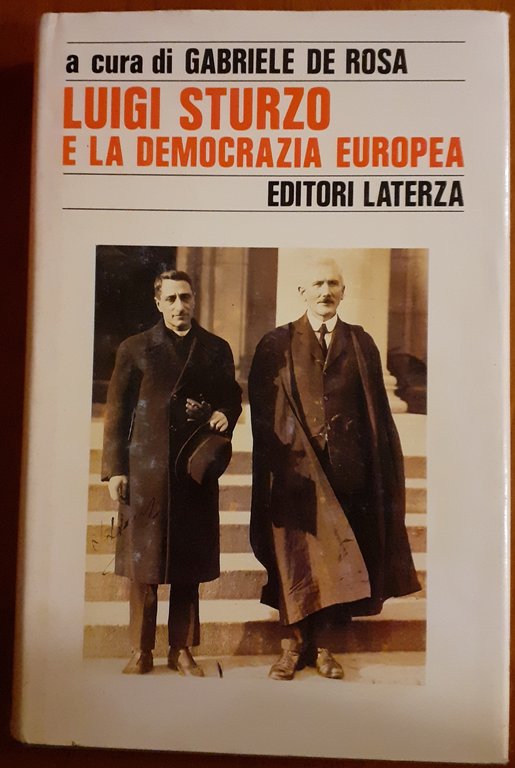 LUIGI STURZO E LA DEMOCRAZIA EUROPEA