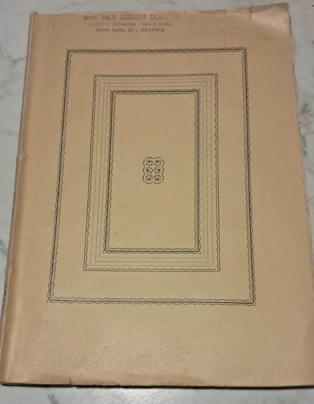 MEMORIE GEOLOGICHE LETTE ALL'ACCADEMIA GIOENIA