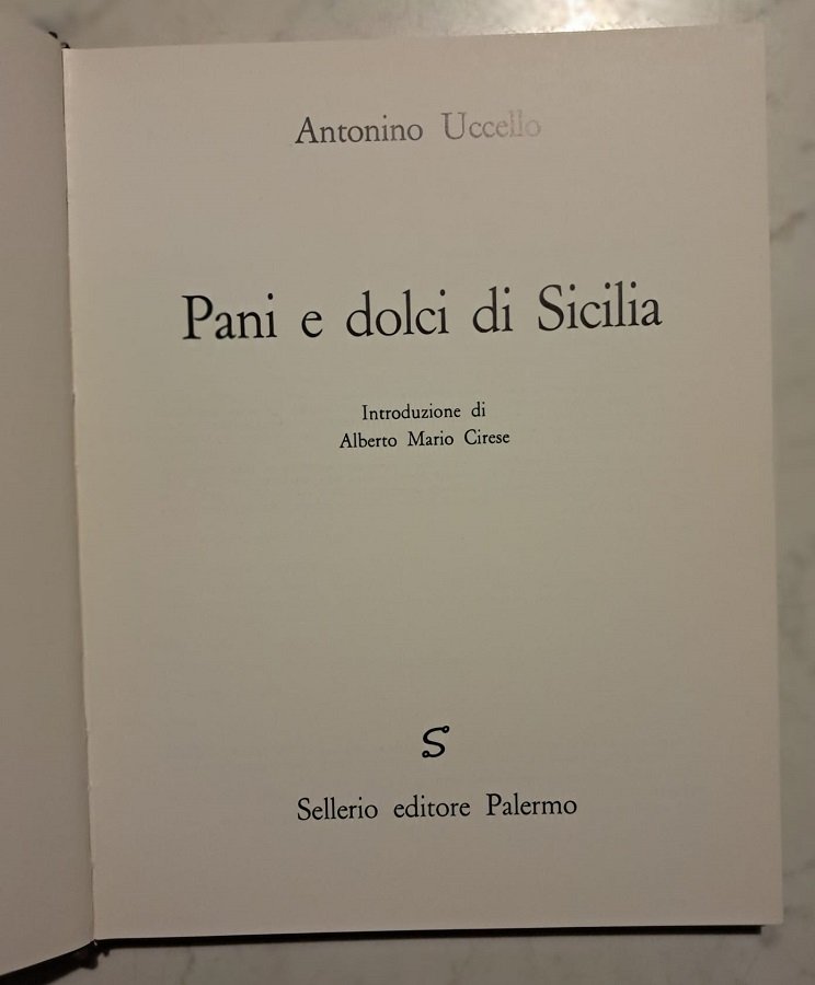 PANI E DOLCI DI SICILIA