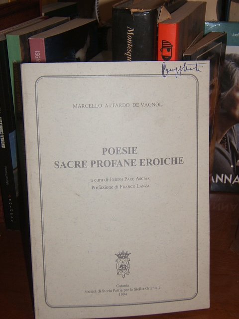 POESIE SACRE E PROFANE EROICHE.