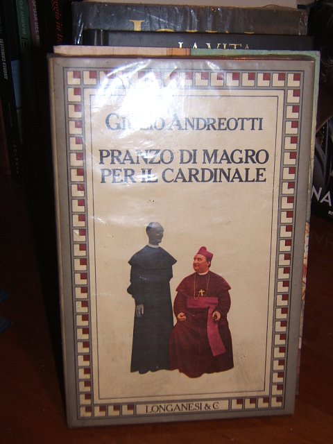 PRANZO DI MAGRO PER IL CARDINALE