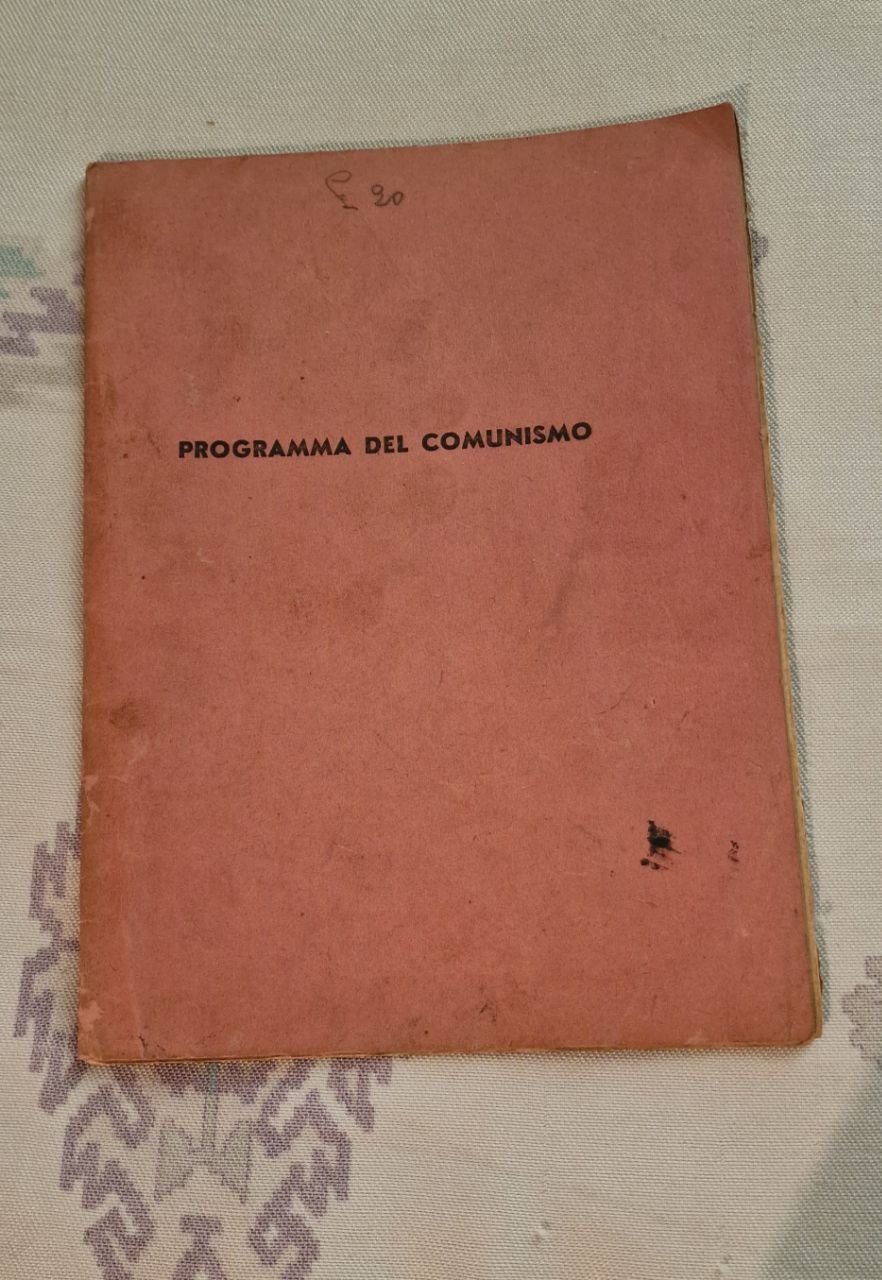 PROGRAMMA DEL COMUNISMO