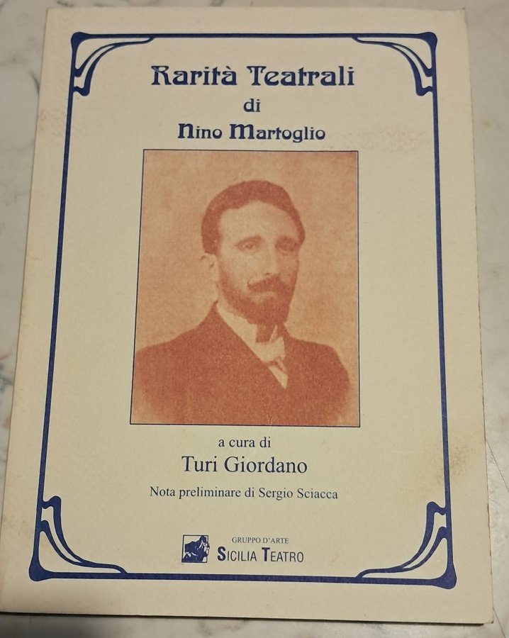RARITA' TEATRALI DI NINO MARTOGLIO | Immagine principale