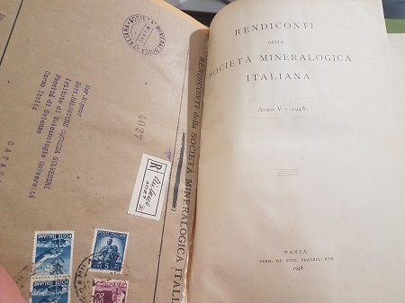 RENDICONTI DELLA SOCIETA' MINERALOGICA ITALIANA