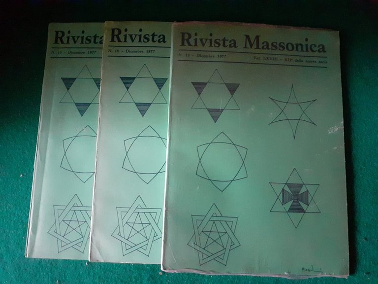 RIVISTA MASSONICA N. 10 1977