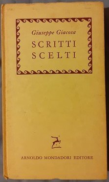 SCRITTI SCELTI