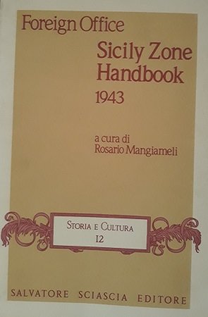 SICILY ZONE HANDBOOK 1943