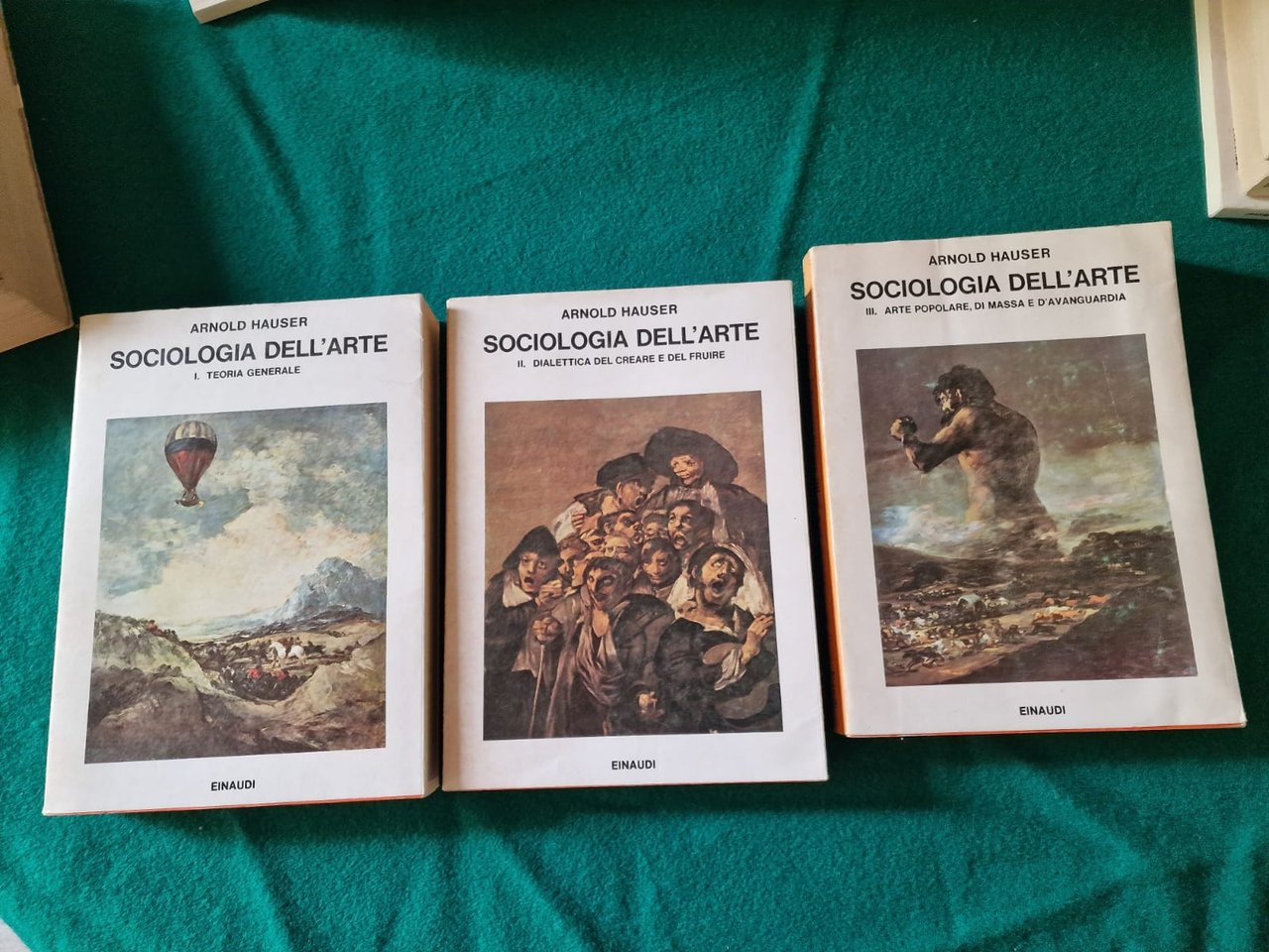 SOCIOLOGIA DELL'ARTE 1 VOL. TEORIA GENERALE2 VOL. DIALETTICA DEL CREARE …