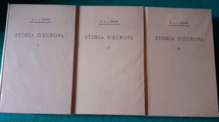 STORIA D'EUROPA 3 VOL.1 VOL. STORIA ANTICA E MEDIEVALE2 VOL. …