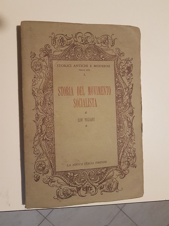 STORIA DEL MOVIMENTO SOCIALISTA L'EPOCA DELLA PRIMA INTERNAZIONALE