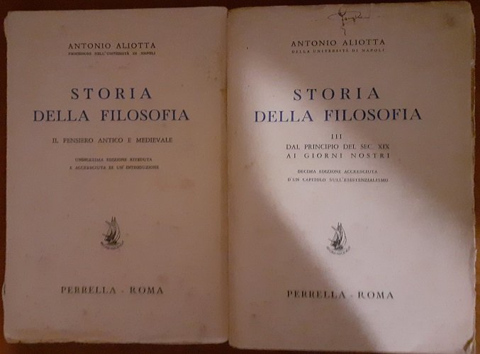 STORIA DELLA FILOSOFIA