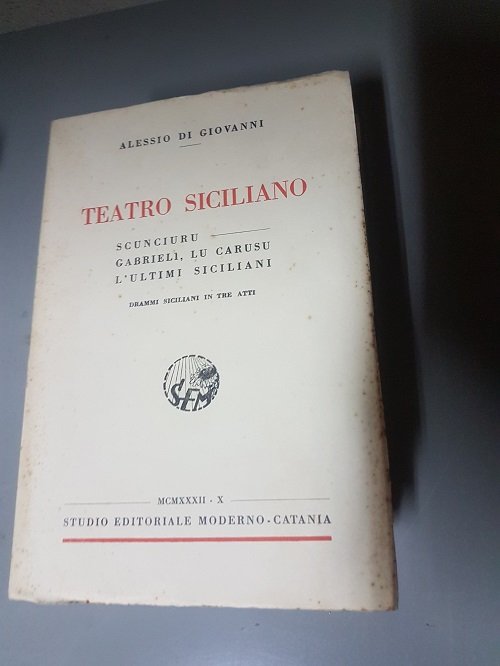 TEATRO SICILIANO