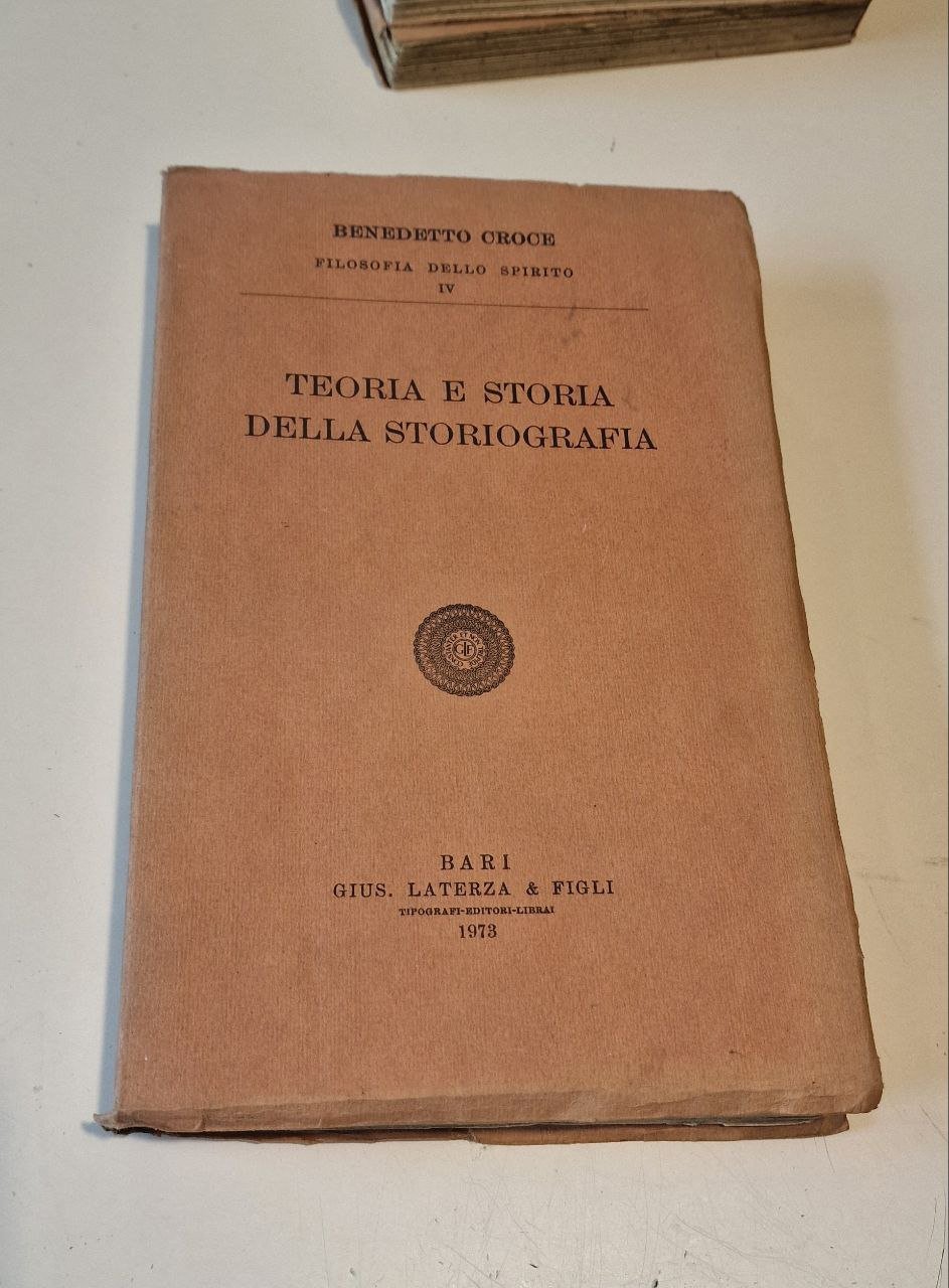 TEORIA E STORIA DELLA STORIOGRAFIA