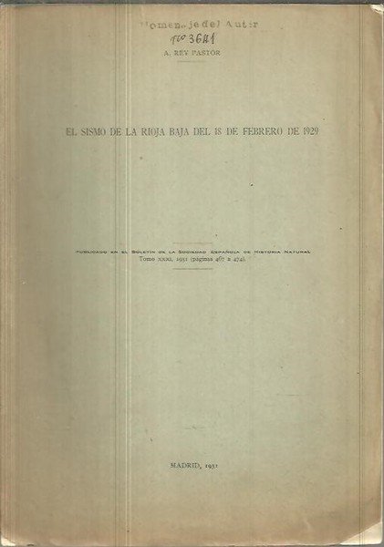 EL SISMO DE LA RIOJA BAJA DEL 18 DE FEBRERO …
