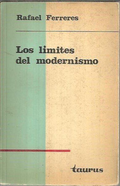 LOS LIMITES DEL MODERNISMO Y DEL 98.