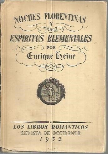 NOCHES FLORENTINAS Y ESPIRITUS ELEMENTALES.