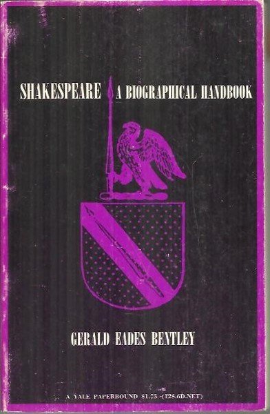 SHAKESPEARE. A BIOGRAPHICAL HANDBOOK.