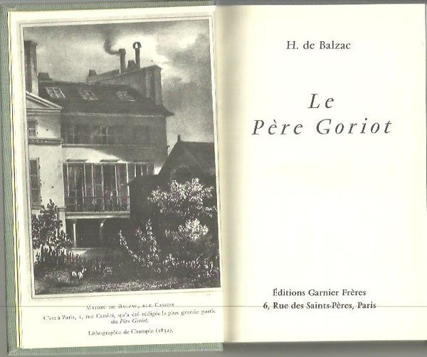 LE PERE GORIOT.