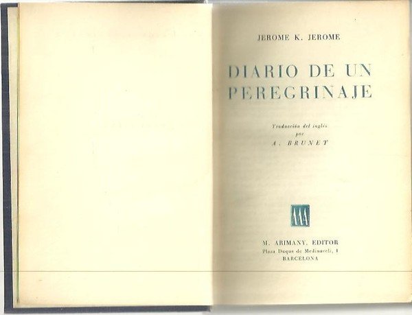 DIARIO DE UN PEREGRINAJE.