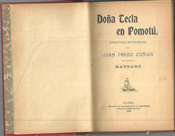 DOÑA TECLA EN POMOTU.