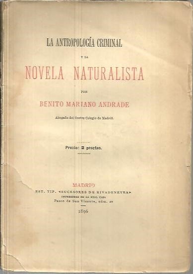 LA ANTROPOLOGIA CRIMINAL Y LA NOVELA NATURALISTA. | Immagine Gallery 1