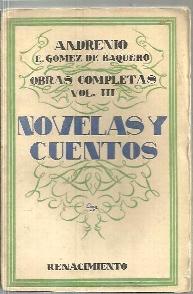 NOVELAS Y CUENTOS.
